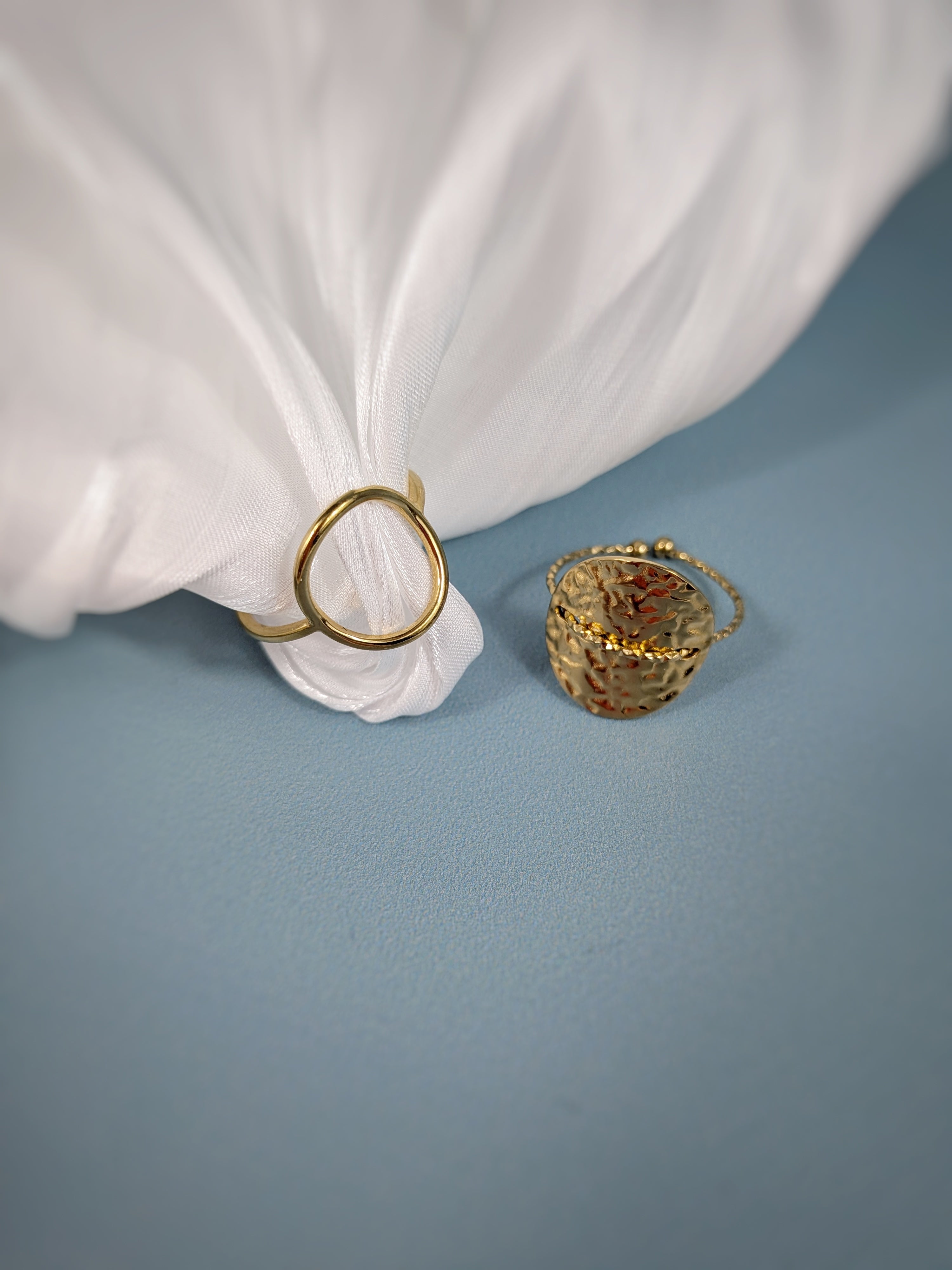 Bague ronde ajourée