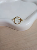 Bague ronde ajourée