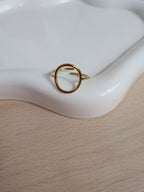 Bague ronde ajourée