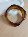 Bracelet Jonc Marron