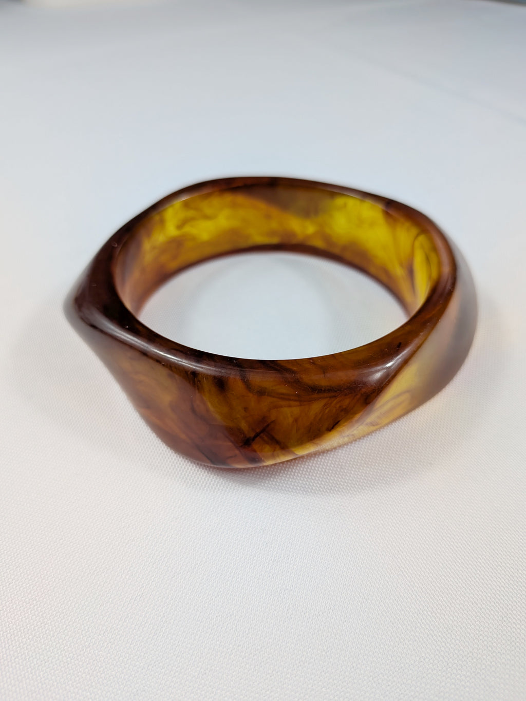 Bracelet Jonc Marron
