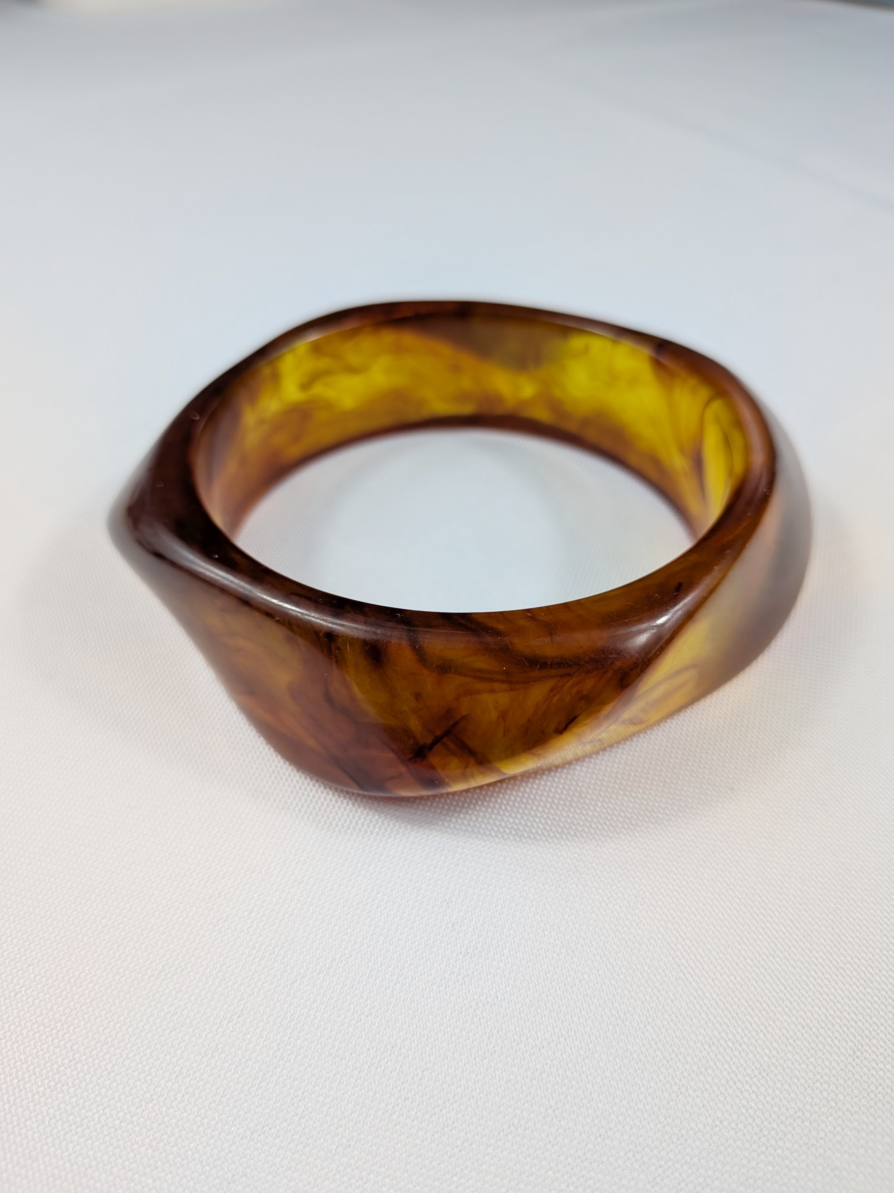 Bracelet Jonc Marron