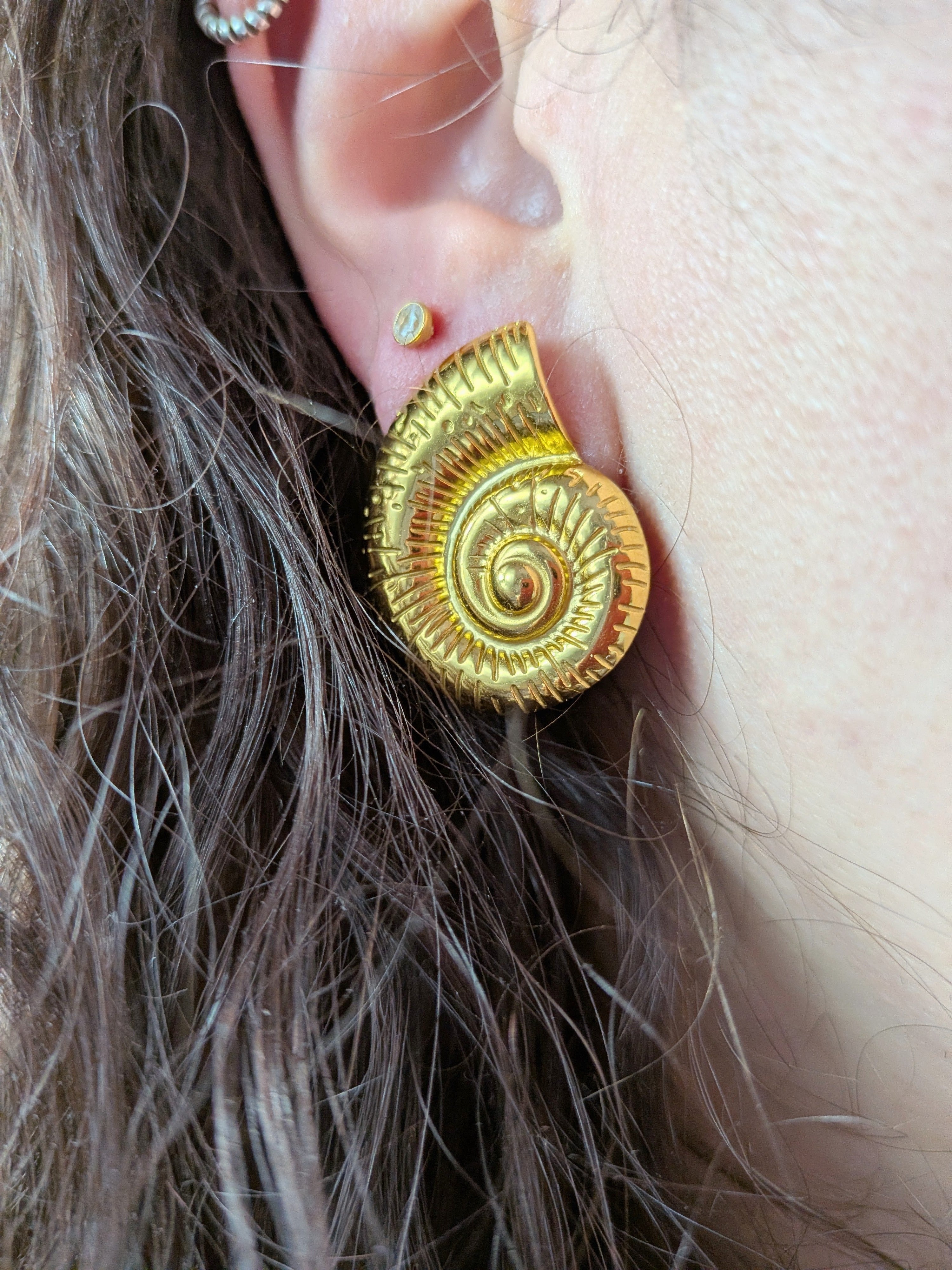 Boucles Coquillage