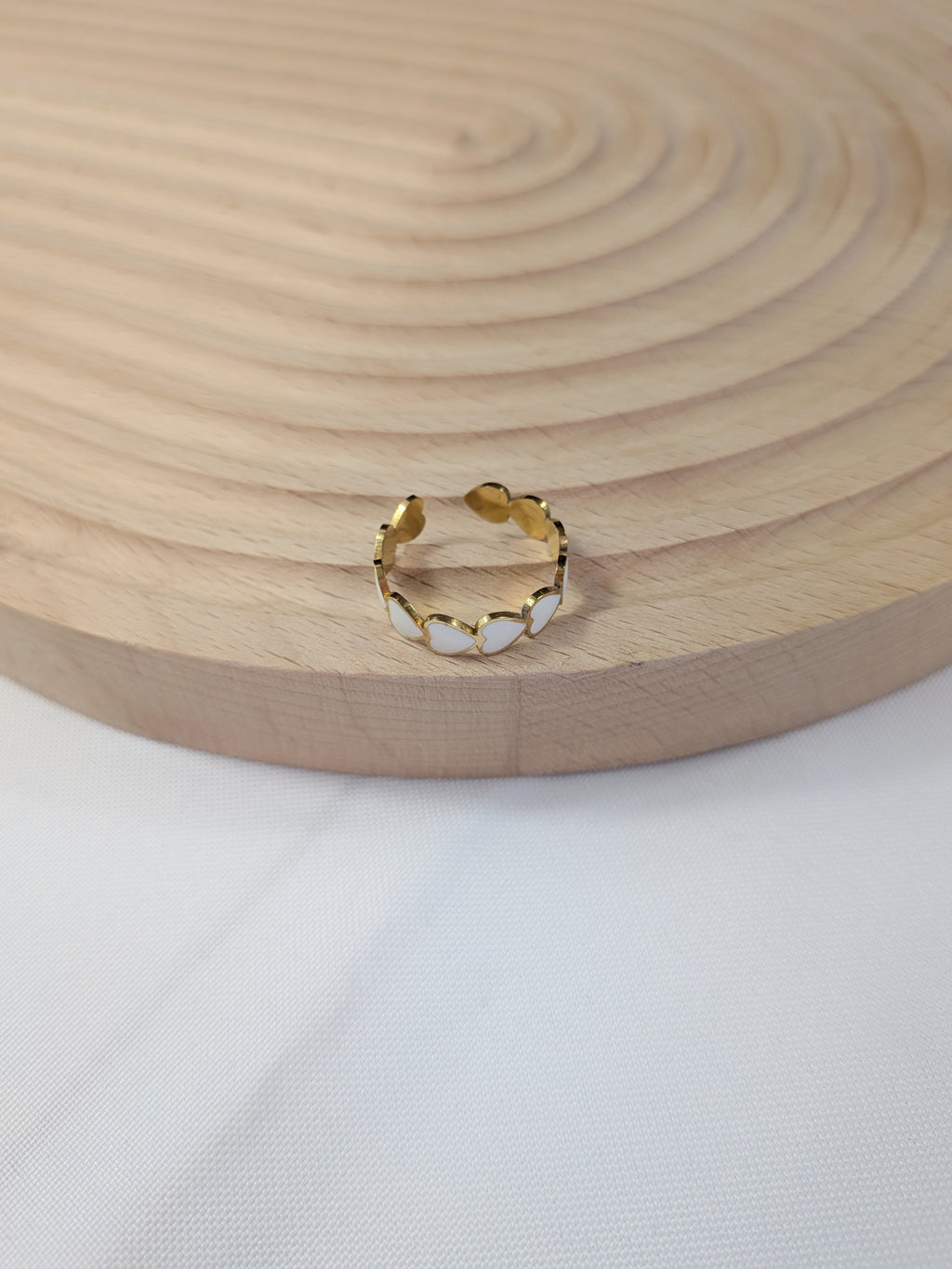Bague coeur