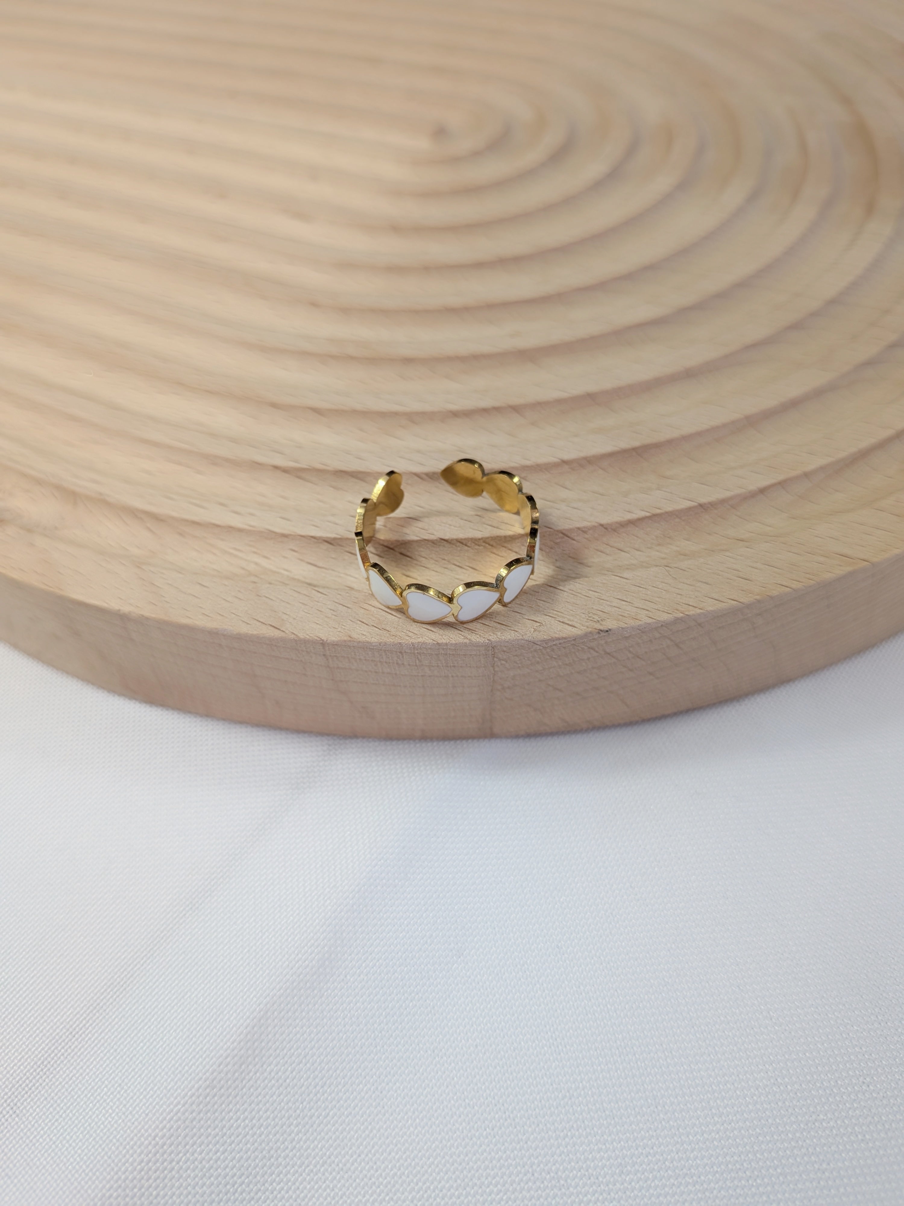 Bague coeur